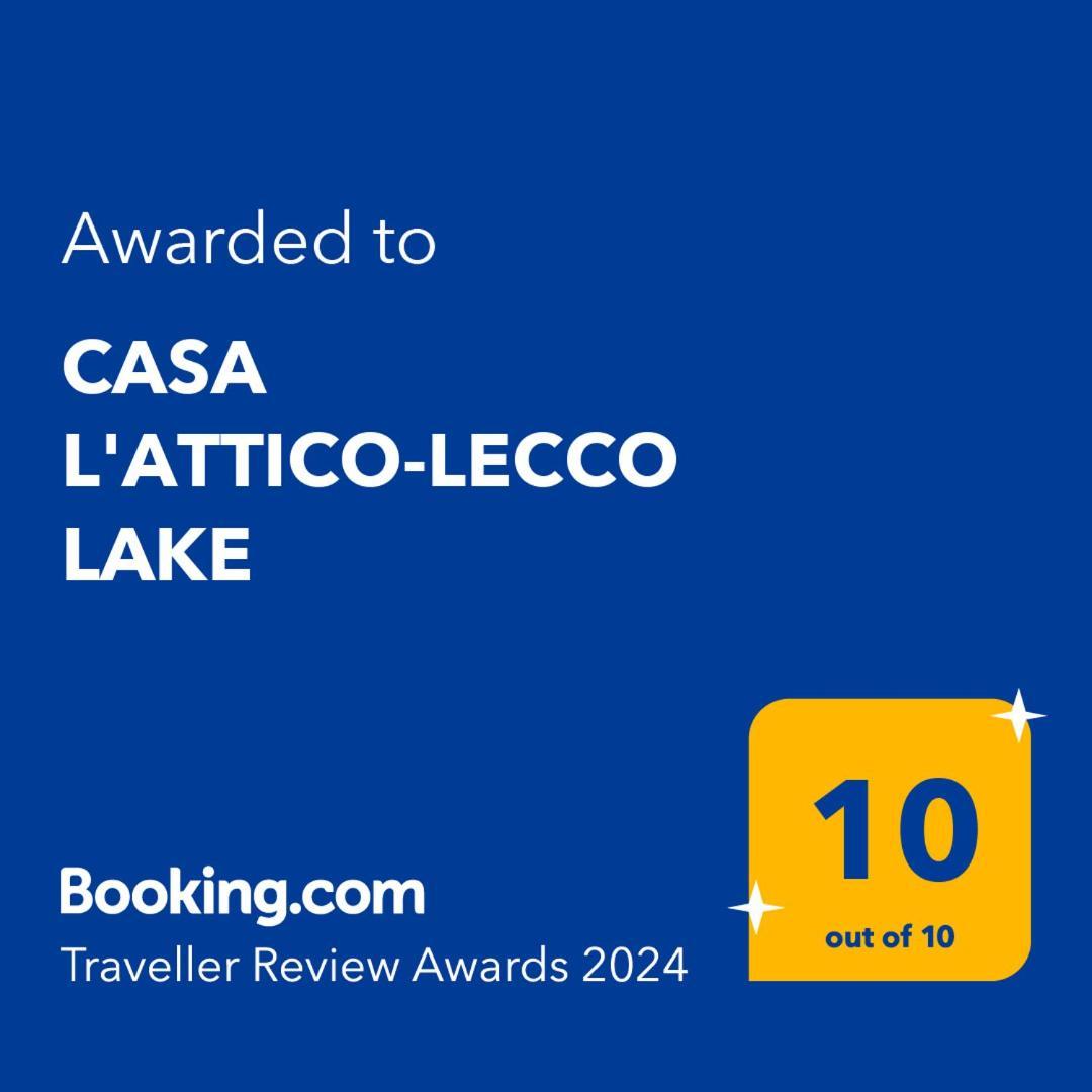Casa Vacanze Attico Sul Lago Di Lecco, A Due Passi Dal Centro Con Posto Auto Εξωτερικό φωτογραφία
